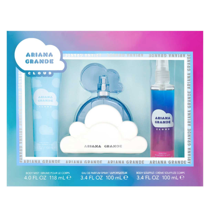 ARIANA GRANDE CLOUD SET 3 PIEZAS EDP 100ML + CREMA CORPORAL 100ML + BODY MIST 118ML