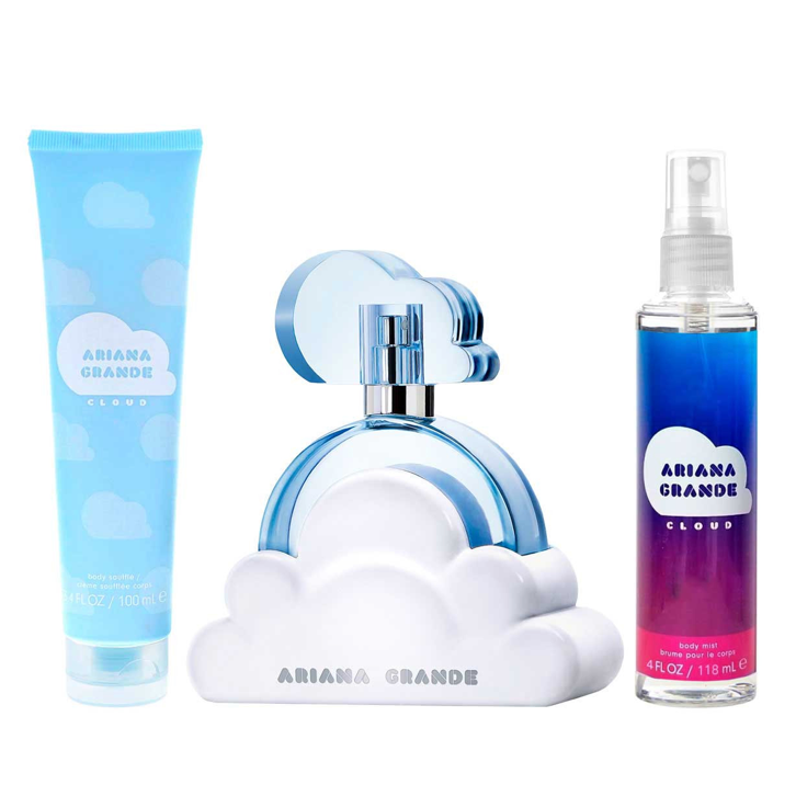 ARIANA GRANDE CLOUD SET 3 PIEZAS EDP 100ML + CREMA CORPORAL 100ML + BODY MIST 118ML