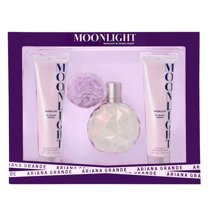 ARIANA GRANDE MOONLIGHT ESTUCHE 3 PIEZAS EDP 100ML + BODY SOUFFLÉ 100ML + SHOWER GEL 100ML