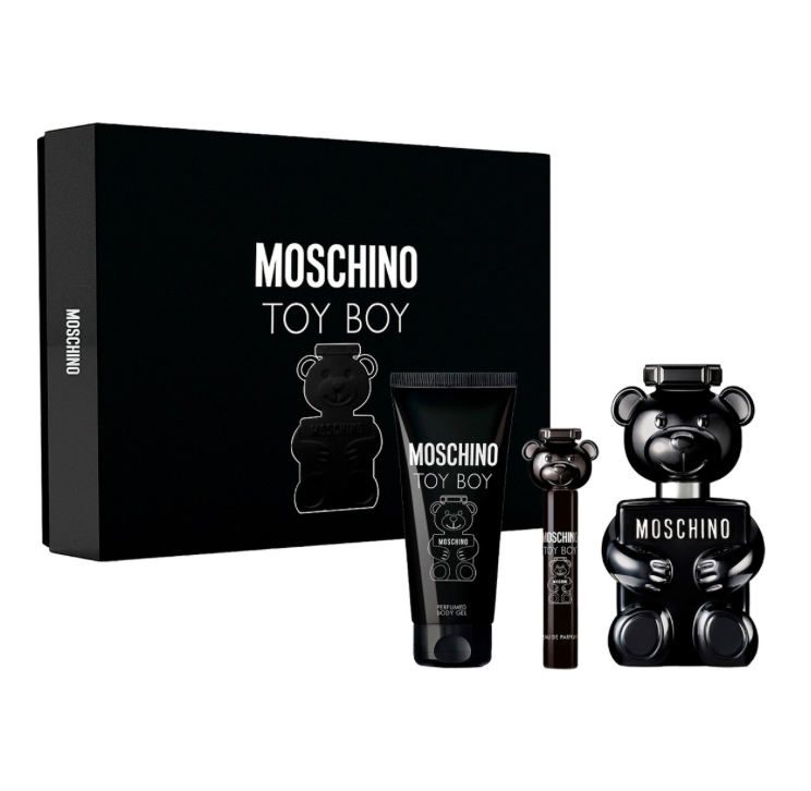MOSCHINO SET TOY BOY 3PZS 100ML + GEL DE DUCHA 100ML + MINIATURA 10ML
