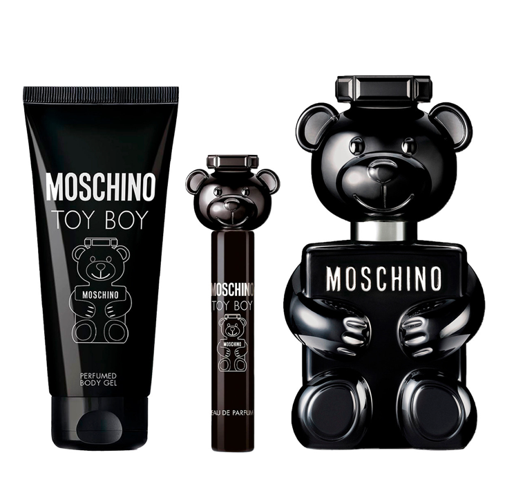 MOSCHINO SET TOY BOY 3PZS 100ML + GEL DE DUCHA 100ML + MINIATURA 10ML