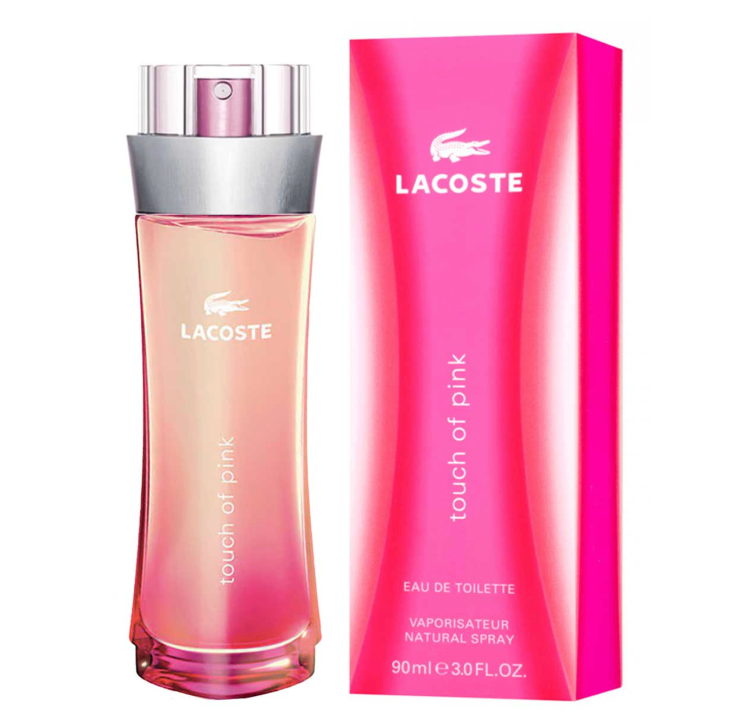 LACOSTE TOUCH OF PINK EAU DE TOILETTE 90ML