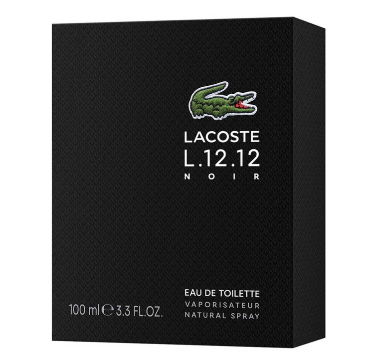 LACOSTE L.12.12 NOIR EDT 100ML