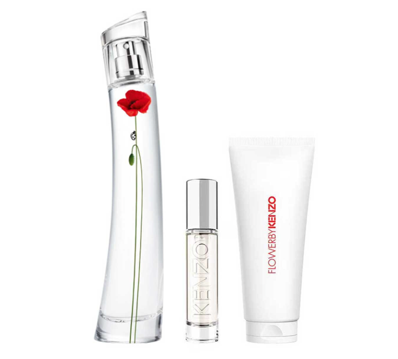 KENZO FLOWER LA RECOLTE PARISIENNE 75ML SET 3PZS 100ML + CREMA CORPORAL 75ML + MINI 10ML
