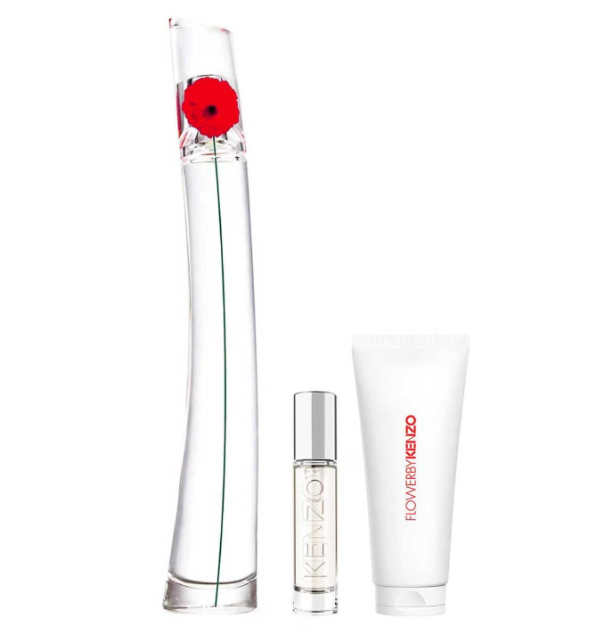 KENZO FLOWER SET 3PZS 100ML + CREMA CORPORAL 75ML + MINI 10ML