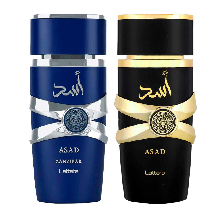 LATTAFA SET 2PZS ASAD 100ML + ASAD ZANZIBAR 100ML