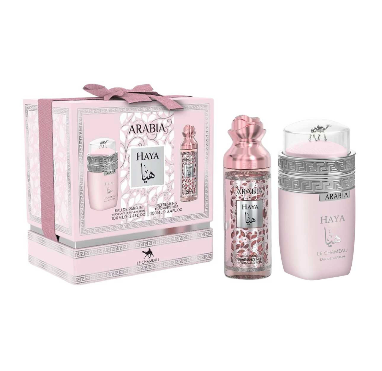 LE CHAMEAU ARABIA HAYA SET 2 PZS 100ML + BODY MIST 100ML
