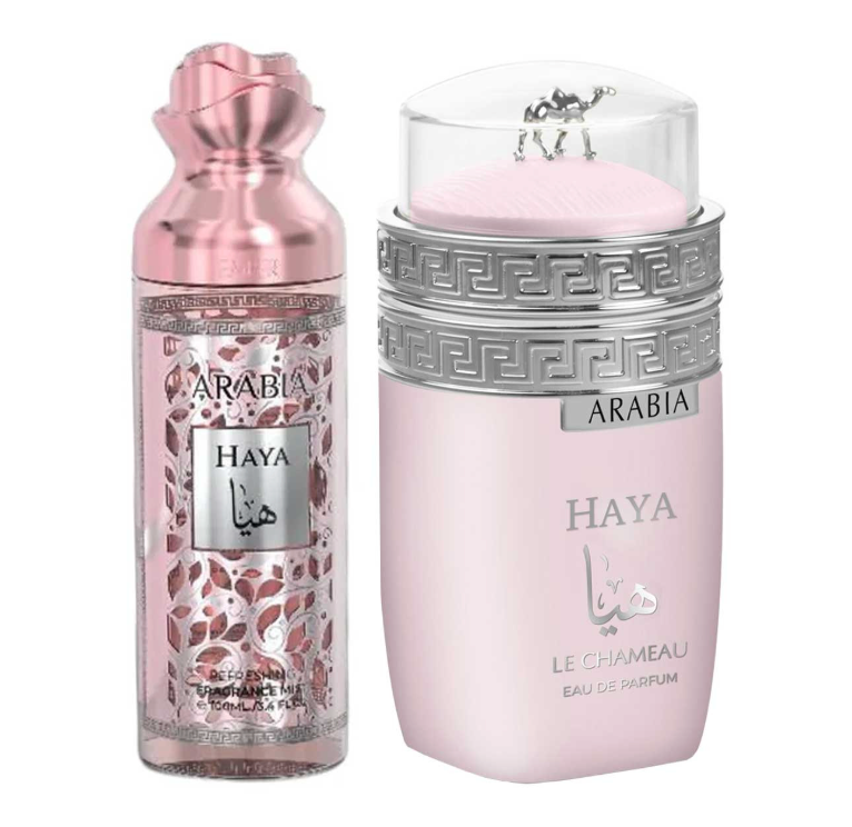 LE CHAMEAU ARABIA HAYA SET 2 PZS 100ML + BODY MIST 100ML