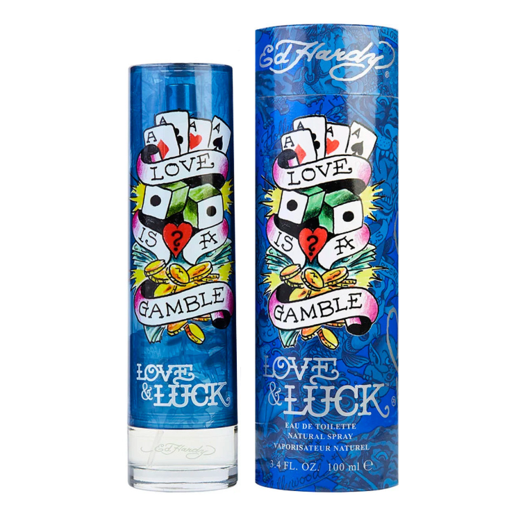CHRISTIAN ADIGIER ED HARDY LOVE & LUCK 100ML