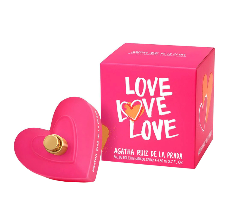 AGATHA RUIZ DE LA PRADA LOVE LOVE LOVE 80ML