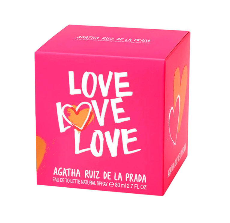 AGATHA RUIZ DE LA PRADA LOVE LOVE LOVE 80ML