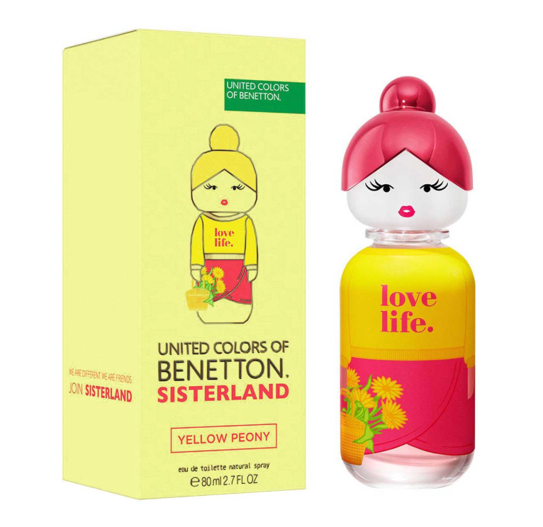 BENETTON SISTERLAND YELLOW PEONY 80ML
