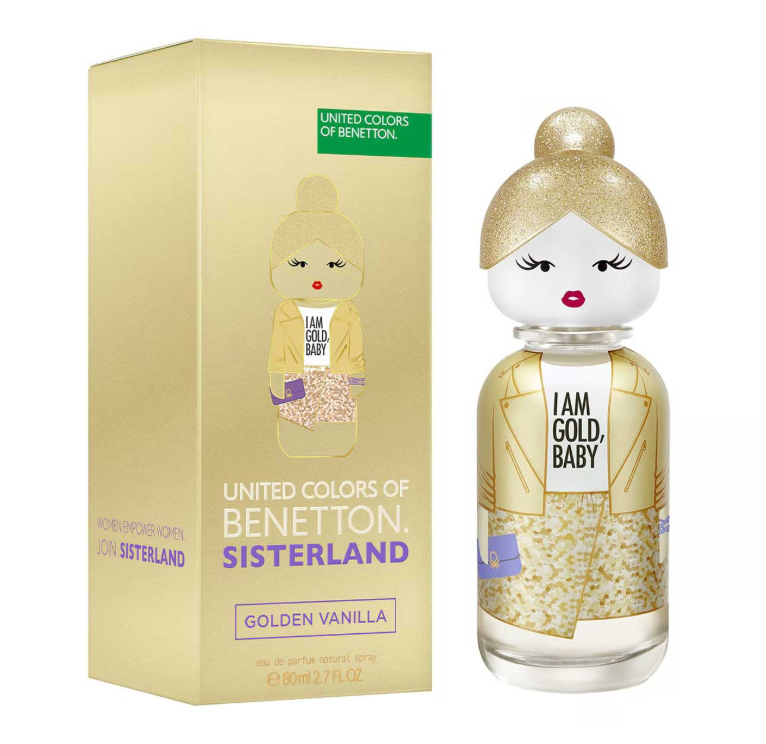 BENETTON SISTERLAND GOLDEN VANILLA 80ML