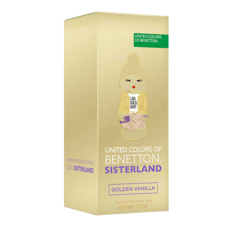 BENETTON SISTERLAND GOLDEN VANILLA 80ML