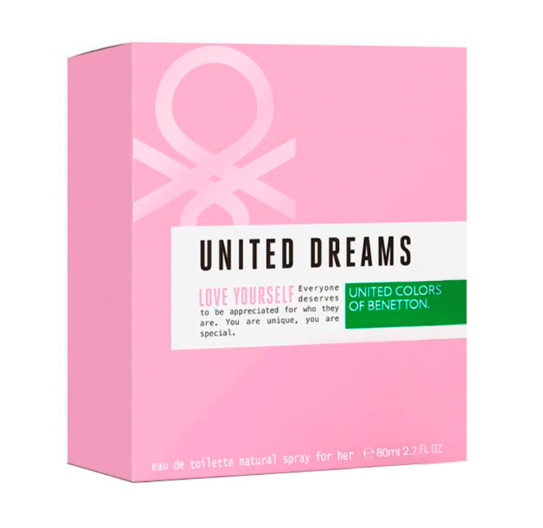BENETTON UNITED DREAMS LOVE YOURSELF  80ML