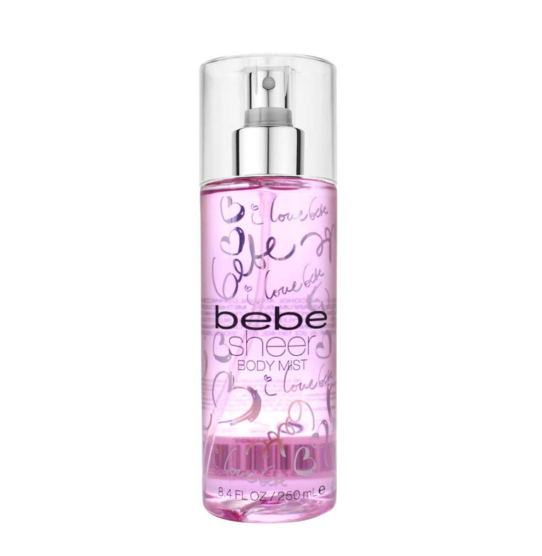 BEBE SHEER BODY MIST 250ML