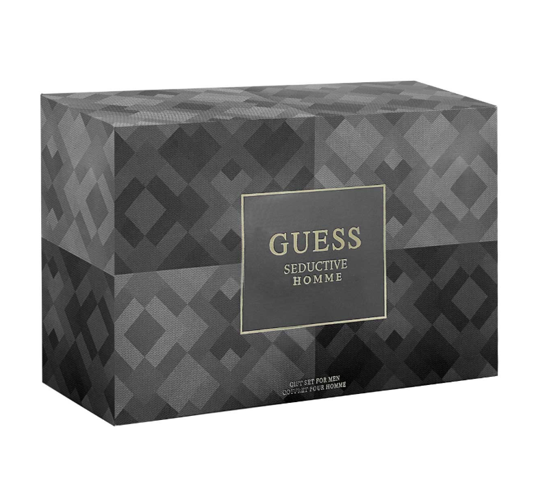 GUESS SEDUCTIVE SET 4 PZS 100ML + DESODORANTE 226ML + GEL DE DUCHA 100ML + BOLSA DE VIAJE