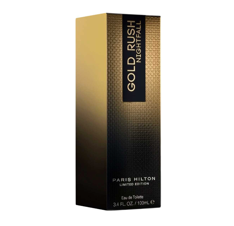 PARIS HILTON GOLD RUSH NIGHTFALL LIMITED EDITION 100ML CABALLERO