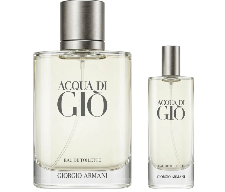 GIORGIO ARMANI ACQUA DI GIO SET 2 PIEZAS 100ML + MINIATURA 15ML