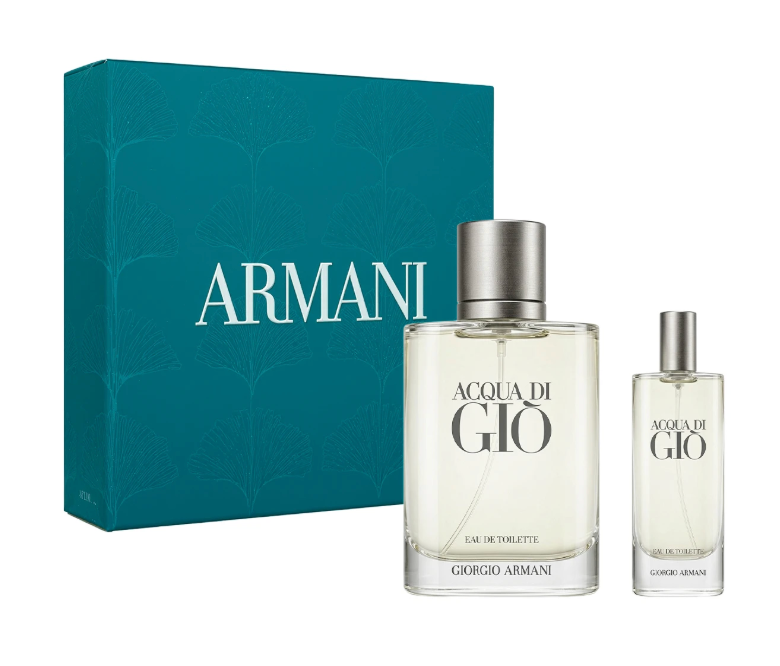 GIORGIO ARMANI ACQUA DI GIO SET 2 PIEZAS 100ML + MINIATURA 15ML