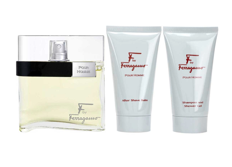SALVATORE FERRAGAMO F BY FERRAGAMO ESTUCHE 3 PIEZAS HOMBRE EDT 100ML + SHOWER GEL 75ML + AFTER SHAVE 75ML