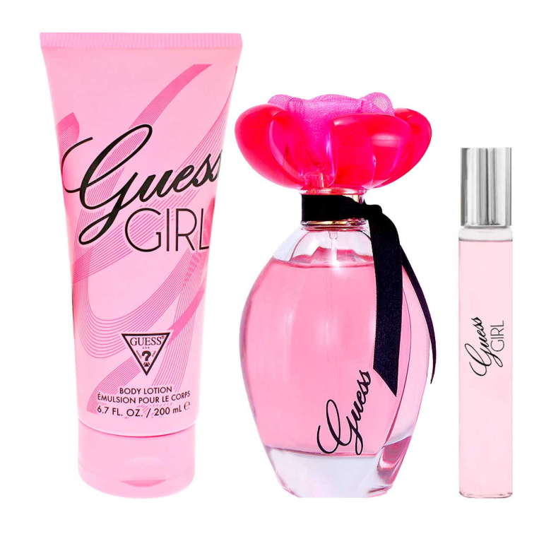 GUESS GIRL SET 3 PZS 100ML + LOCION CORPORAL 200ML + MINIATURA 15ML