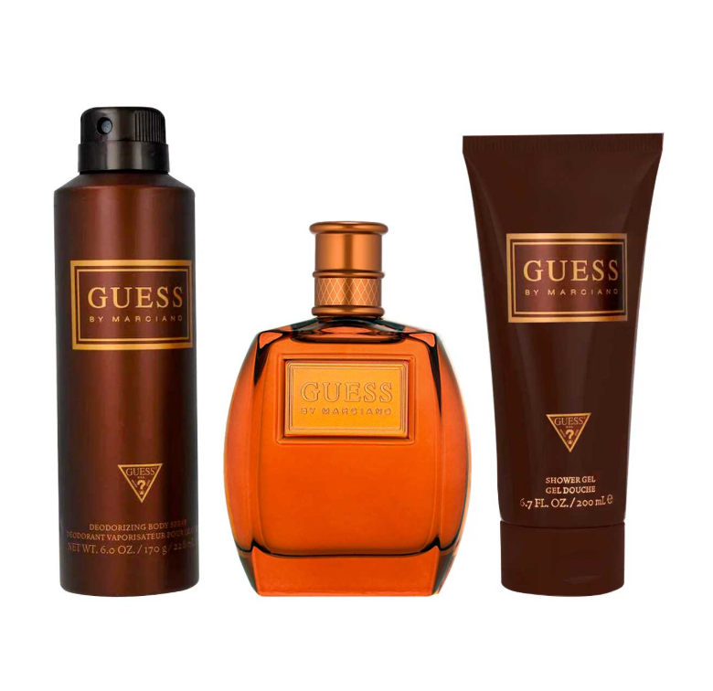 GUESS MARCIANO SET 3 PZS 100ML + GEL DE DUCHA 200ML + DESODORANTE