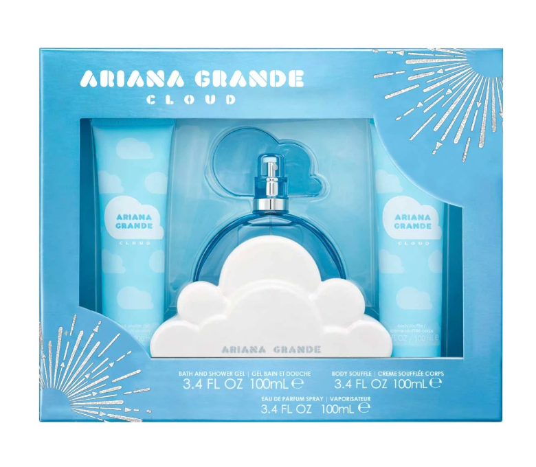 ARIANA GRANDE CLOUD SET 3PZS DAMA 100ML + CREMA CORPORAL 100ML + SHOWER GEL 100ML