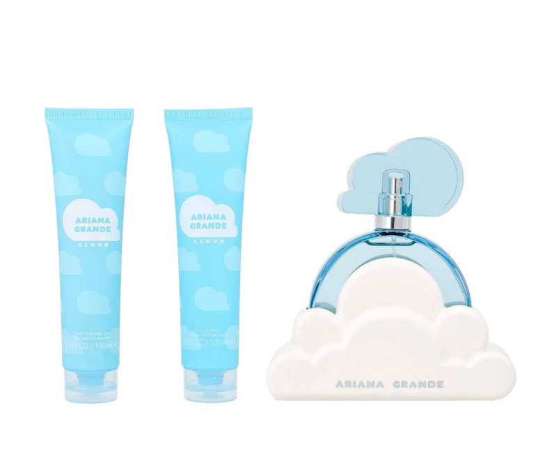 ARIANA GRANDE CLOUD SET 3PZS DAMA 100ML + CREMA CORPORAL 100ML + SHOWER GEL 100ML
