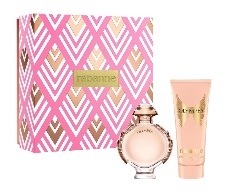 PACO RABANNE OLYMPEA SET 3 PIEZAS 80ML + LOCION CORPORAL 100ML