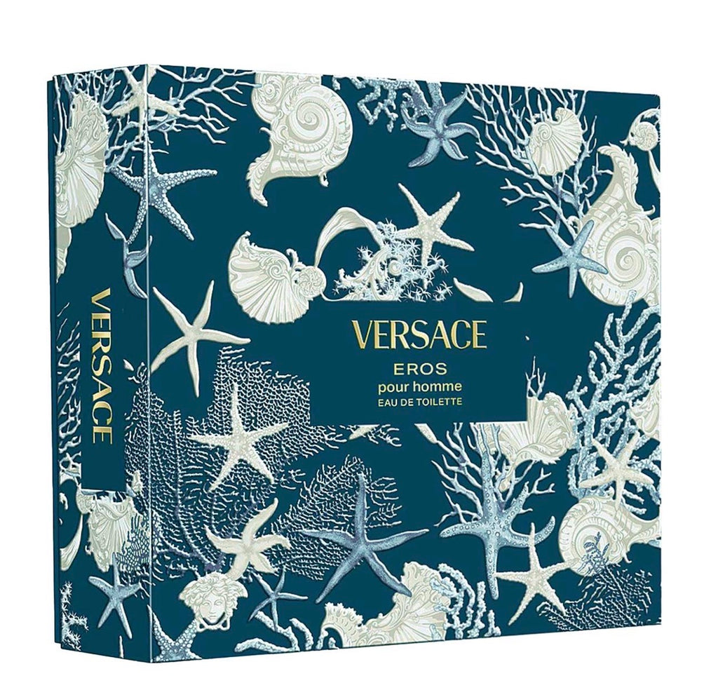 VERSACE EROS ESTUCHE 3 PIEZAS HOMBRE – EDP 100ML + SHOWER GEL 150ML + MINIATURA 5ML