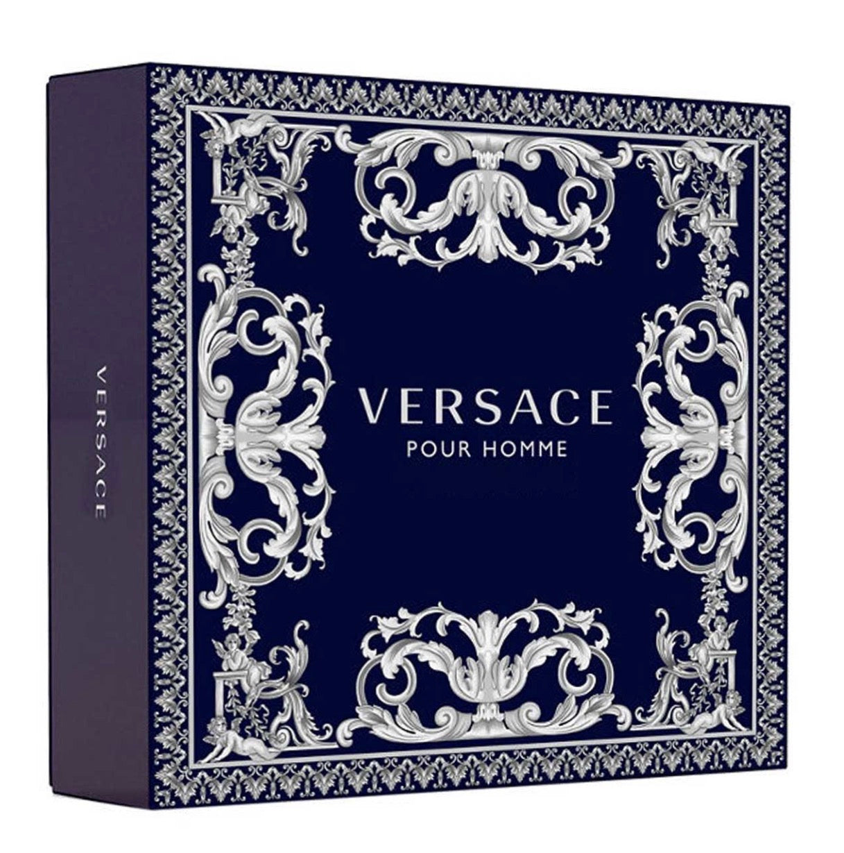 VERSACE POUR HOMME ESTUCHE 3 PIEZAS HOMBRE EDT 100ML + MINIATURA 10ML + SHOWER GEL