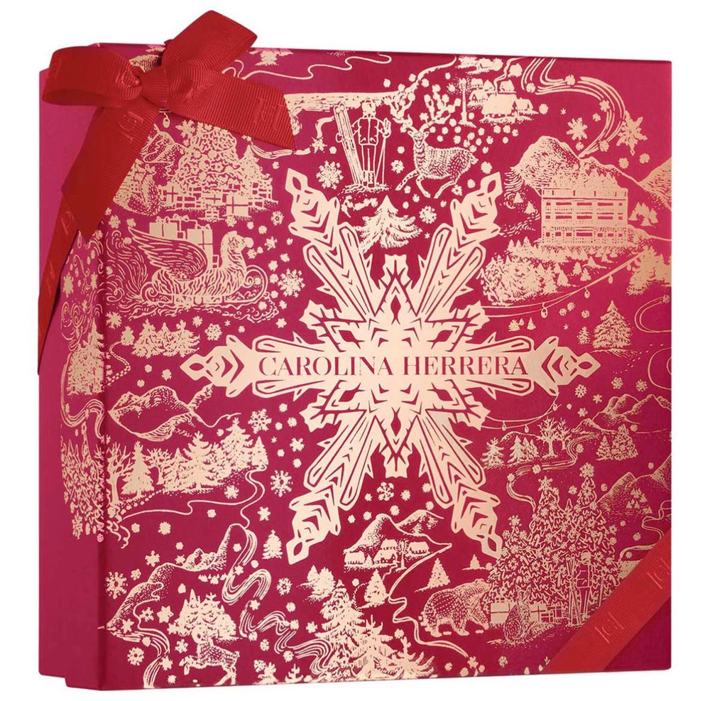 CALORINA HERRERA 212 VIP ROSE NAVIDAD SET 3 PIEZAS DAMA EDP 80ML + BODY LOTION 100ML + MINI 10ML