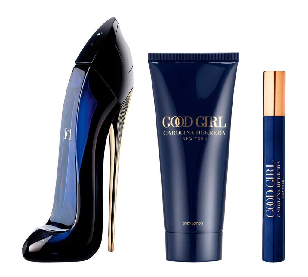 CALORINA HERRERA GOOD GIRL ESTUCHE 3 PIEZAS DAMA EDP 80ML + BODY LOTION 100ML + MINIATURA 10ML