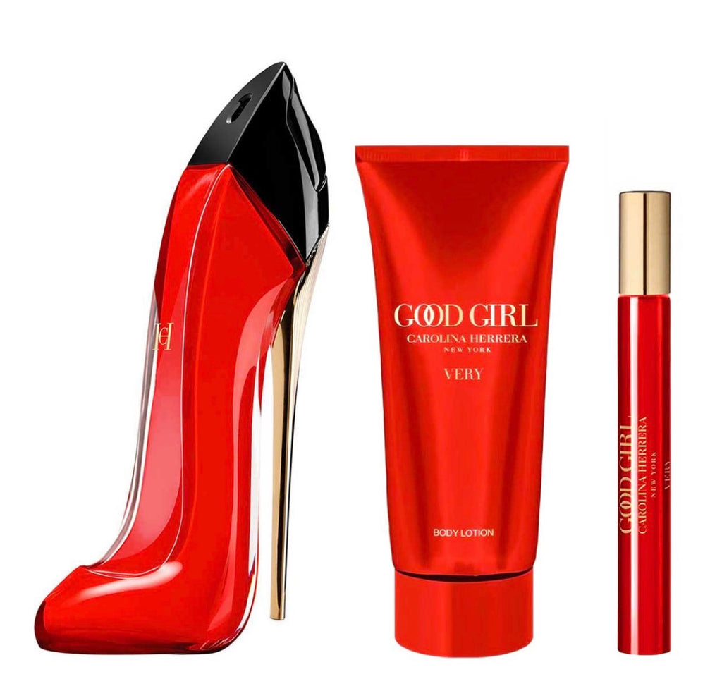 CALORINA HERRERA VERY GOOD GIRL ESTUCHE 3 PIEZAS DAMA EDP 80ML + BODY LOTION 100ML + MINIATURA 10ML
