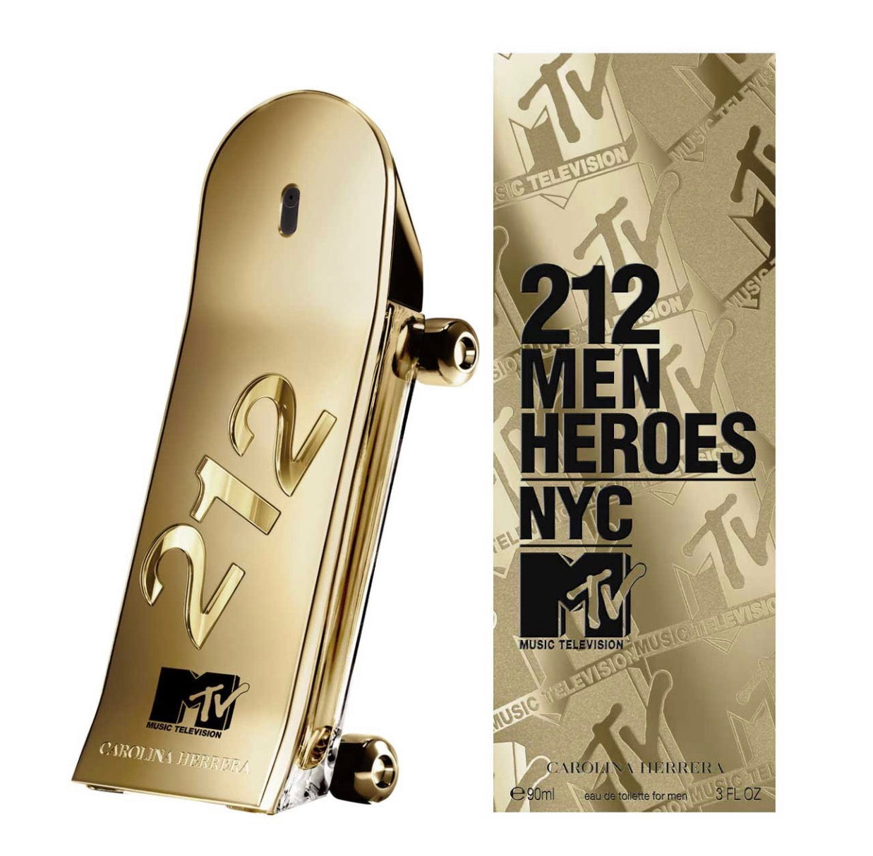 CALORINA HERRERA 212 MEN HEROES MTV EDITION 90ML