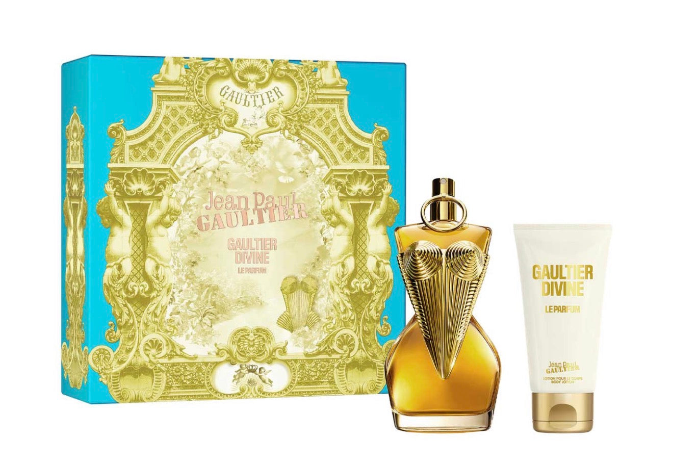 JEAN PAUL GAULTIER DIVINE LE PARFUM ESTUCHE 2 PIEZAS DAMA EDP 100ML + BODY LOTION 75ML