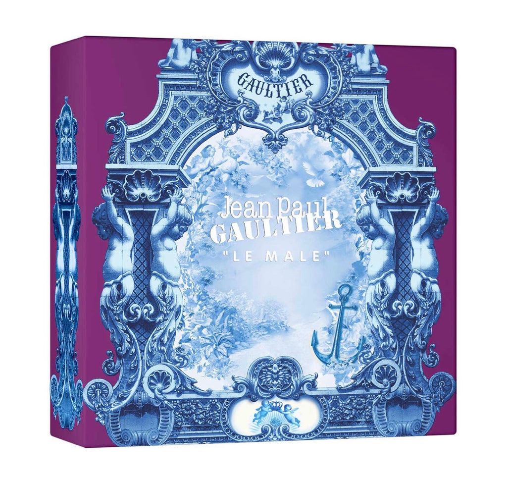 JEAN PAUL GAULTIER LE MALE ESTUCHE 3 PIEZAS HOMBRE EDT 125ML + DESODORANTE 150ML + SHOWER GEL 75ML