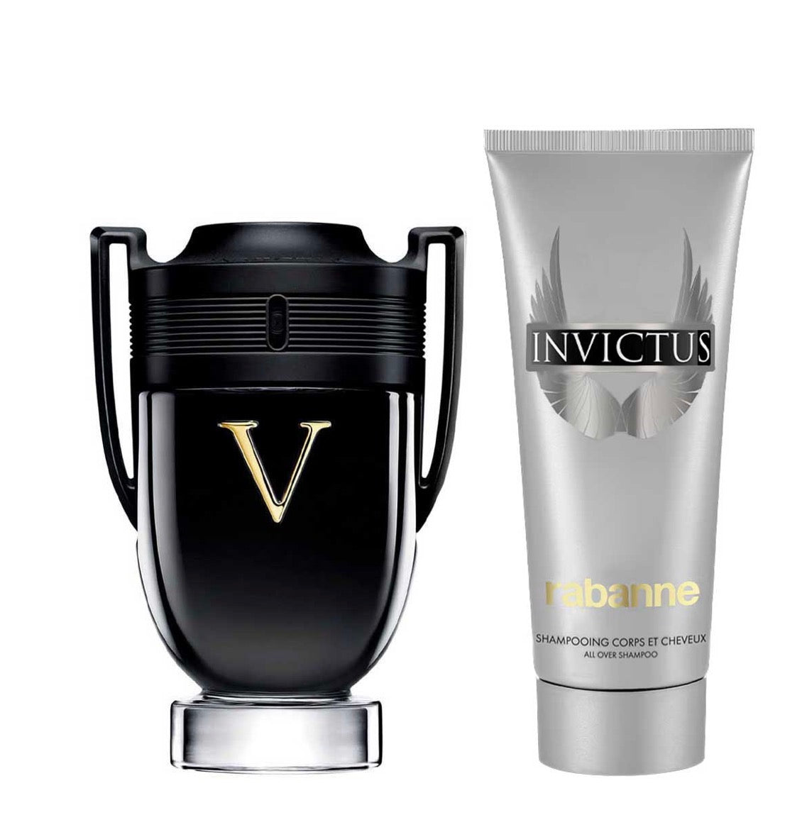 PACO RABANNE INVICTUS VICTORY METAL ESTUCHE 2 PIEZAS HOMBRE EDP 100ML + ALL OVER SHAMPOO 100ML