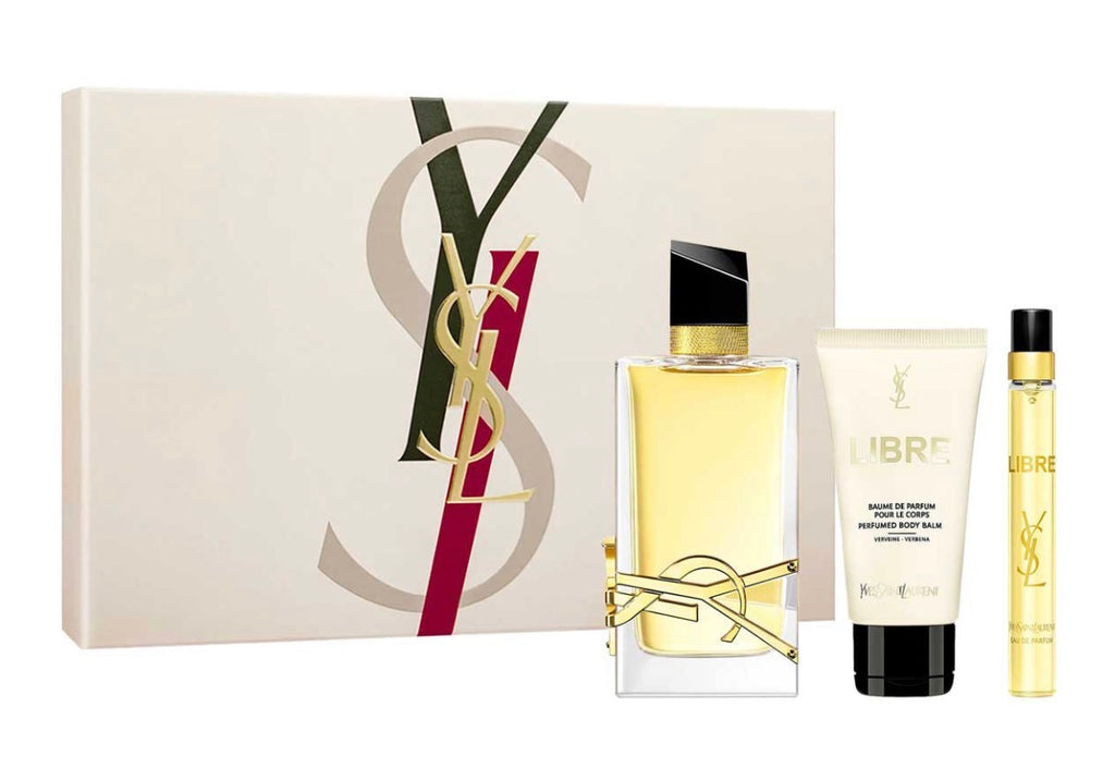 YVES SAINT LAURENT LIBRE ESTUCHE 3 PIEZAS DAMA EDP 90ML + BODY BALM 50ML + MINIATURA 10ML