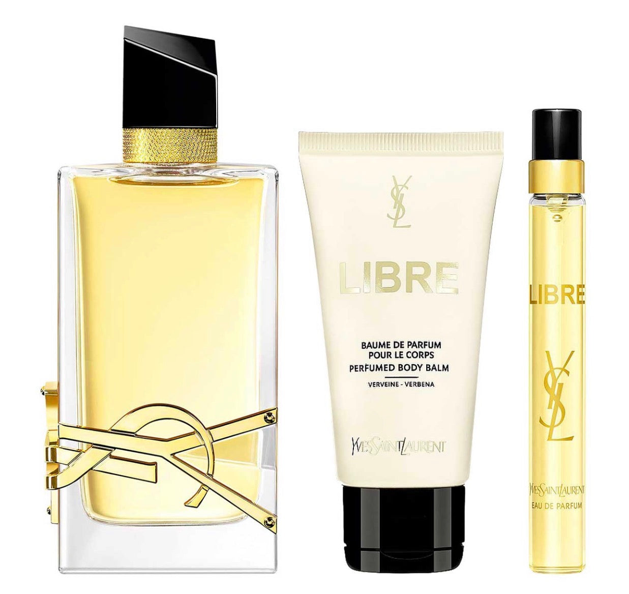YVES SAINT LAURENT LIBRE ESTUCHE 3 PIEZAS DAMA EDP 90ML + BODY BALM 50ML + MINIATURA 10ML