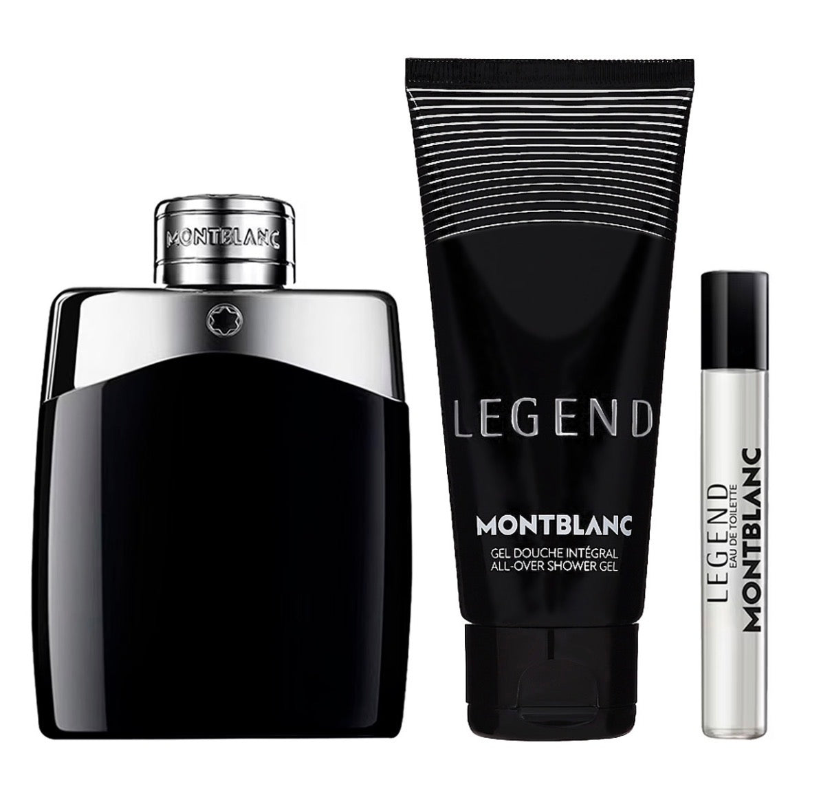 MONTBLANC LEGEND ESTUCHE 3 PIEZAS HOMBRE EDT 100ML + SHOWER GEL 100ML + MINIATURA 7.5ML
