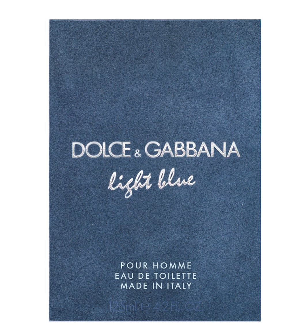 DOLCE & GABBANA LIGHT BLUE POUR HOMME 125ML