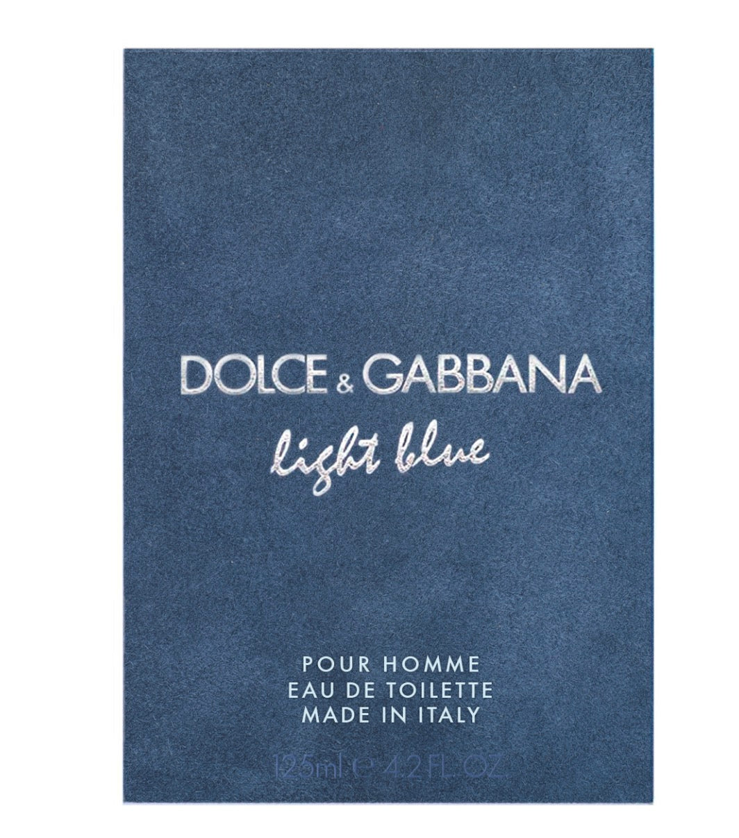 DOLCE & GABBANA LIGHT BLUE POUR HOMME 125ML