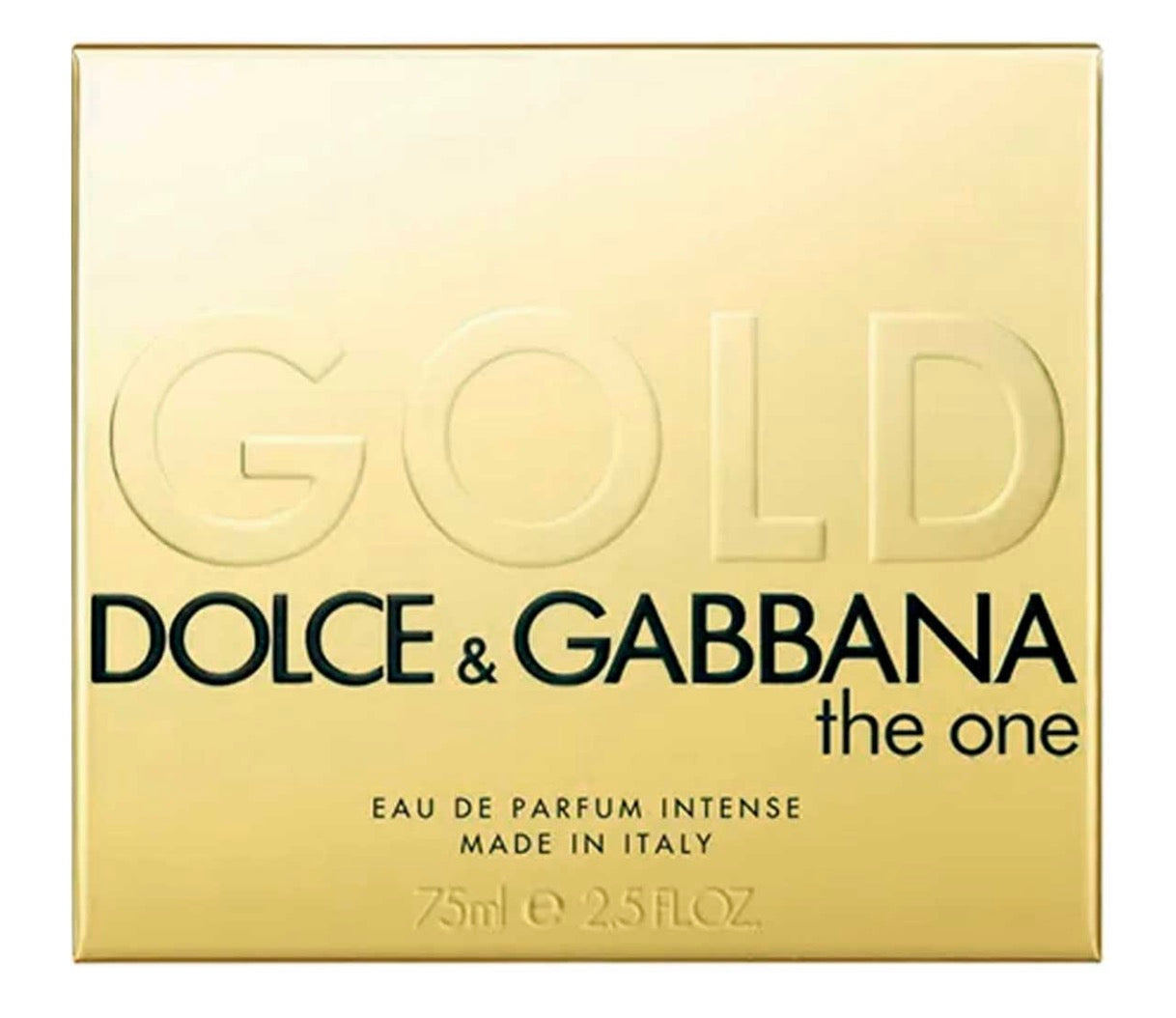 DOLCE & GABBANA THE ONE GOLD EDP 75ML
